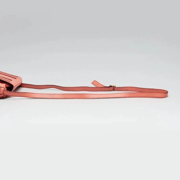 Chloe Pink Leather Marcie Mini Crossbody Bag - Picture 5 of 12